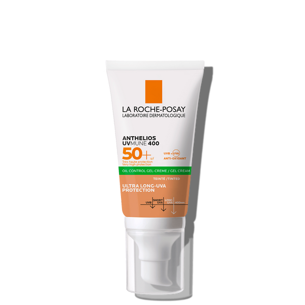 La Roche-Posay ANTHELIOS Gel crema toque seco fps50 con color 50ml