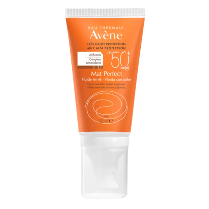 Avène Protector Solar Mat-perfect Con Color Fps50+ 50 ml