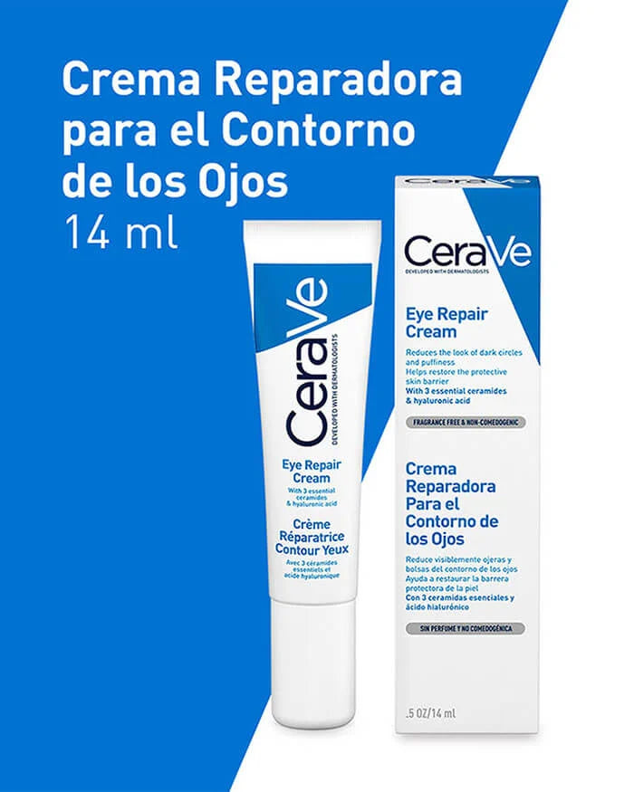 Crema Reparadora para el Contorno de Ojos CeraVe