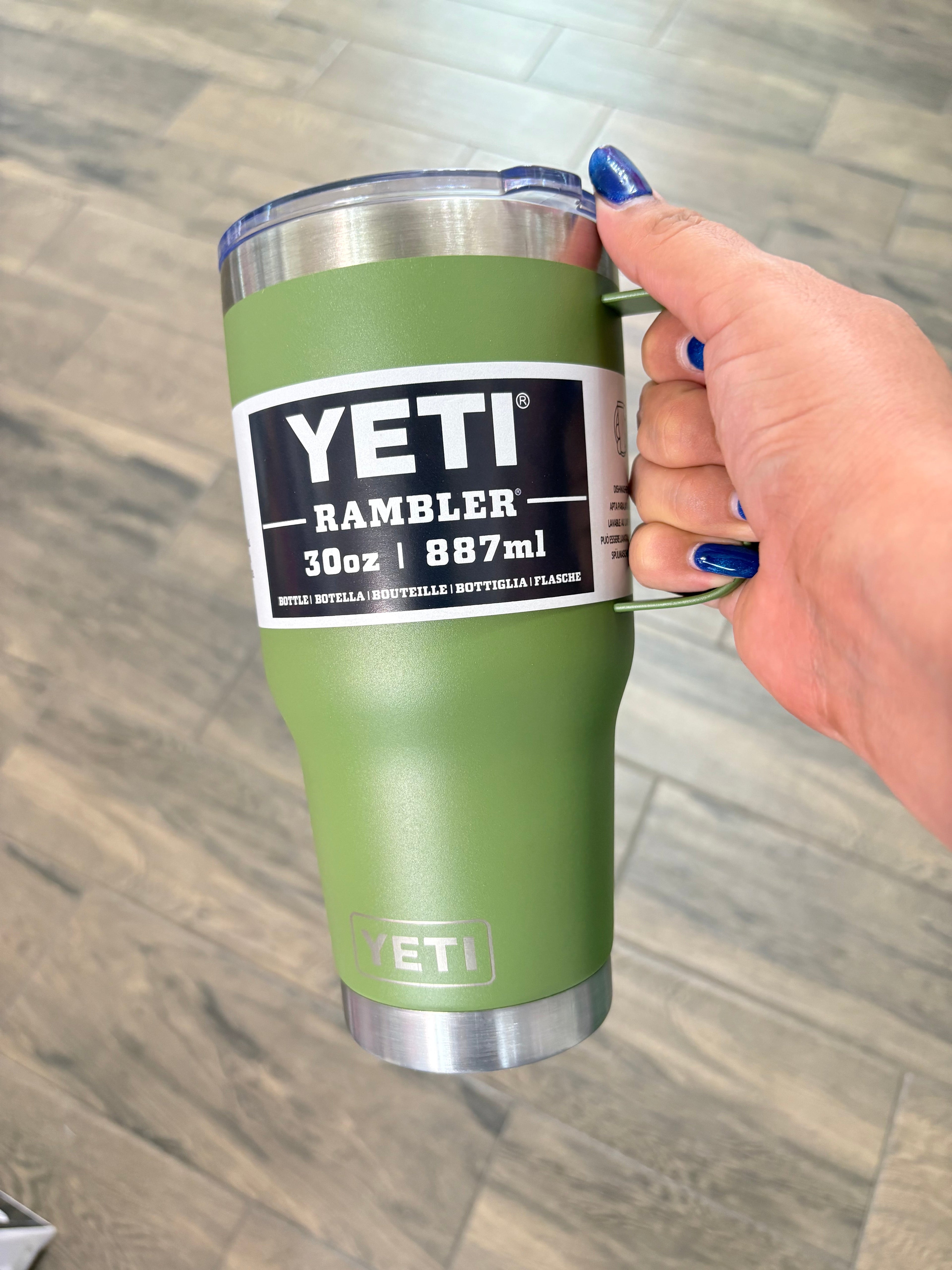 YETI ACERO INOXIDABLE 30oz Con aza / Replica