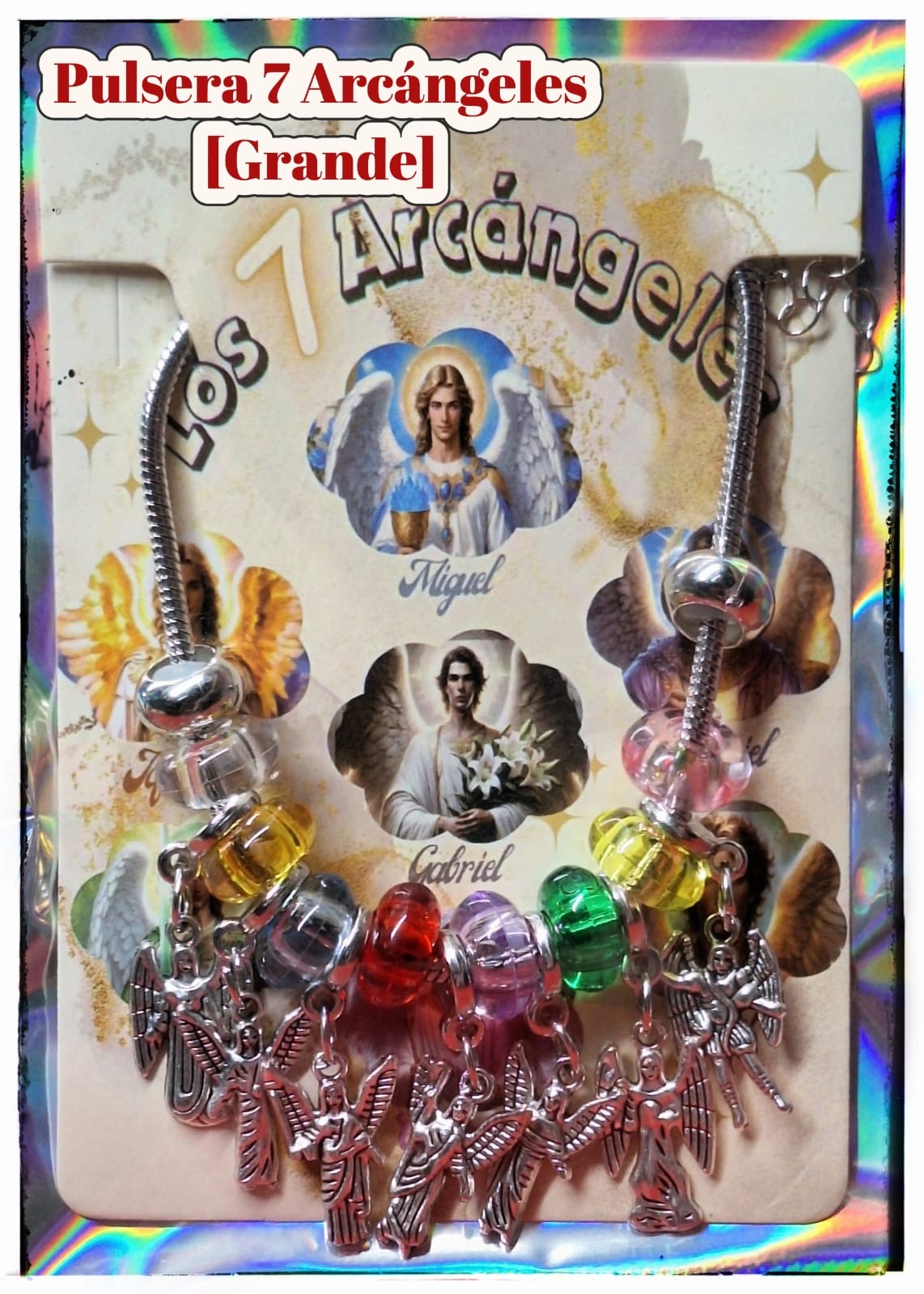 Pulsera de los 7 Arcángeles.
(Grande)