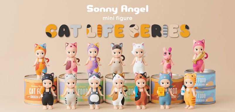 Sonny Angel mini figura cat life series