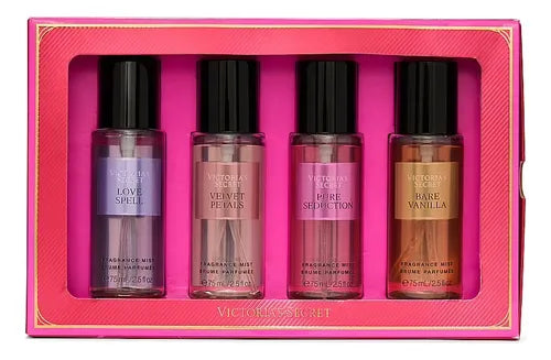 1707 Set Victoria’s Secret 4 Body Mist 2.5oz c/u