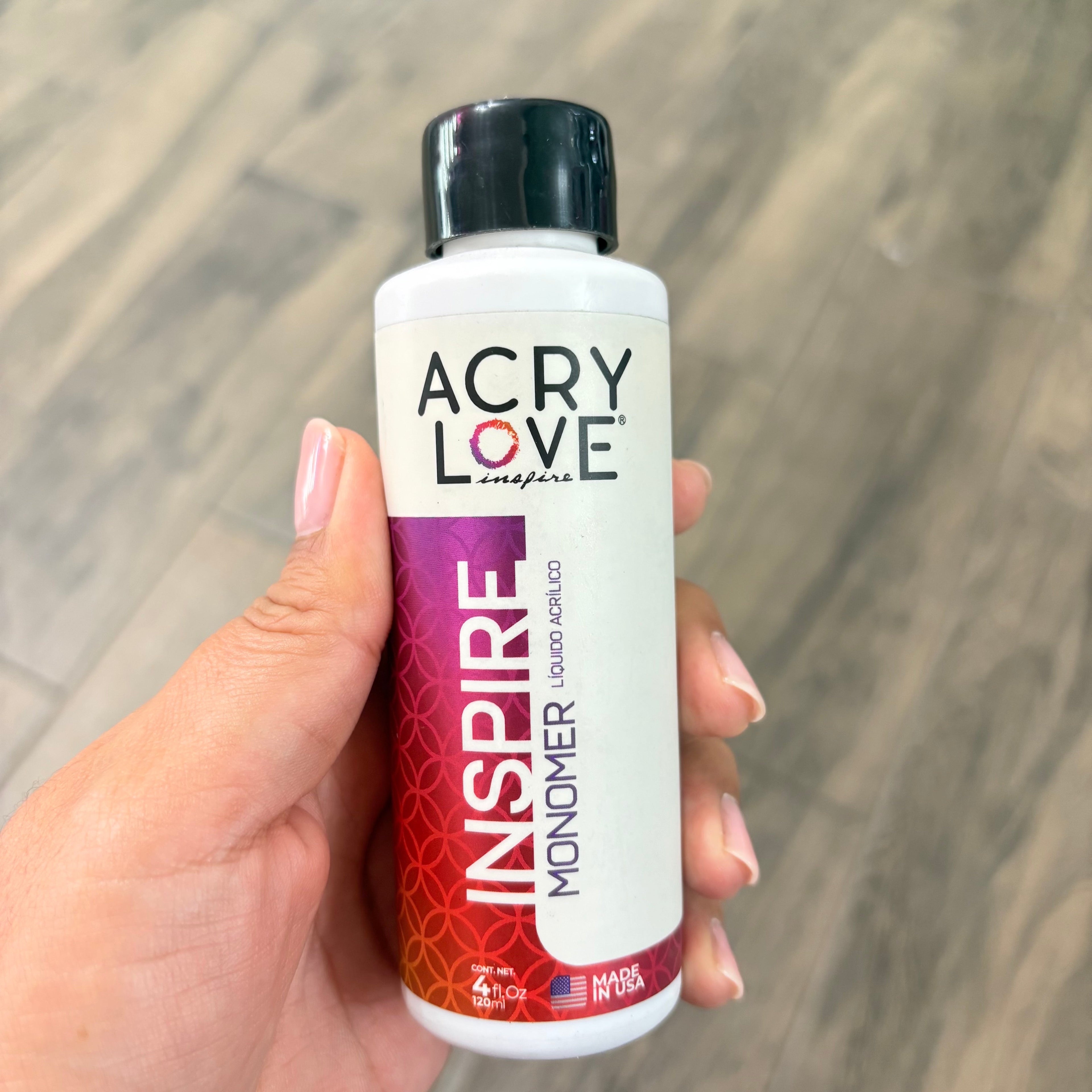21081 Monómero ACRY LOVE INSPIRE 120ml Líquido Acrílico