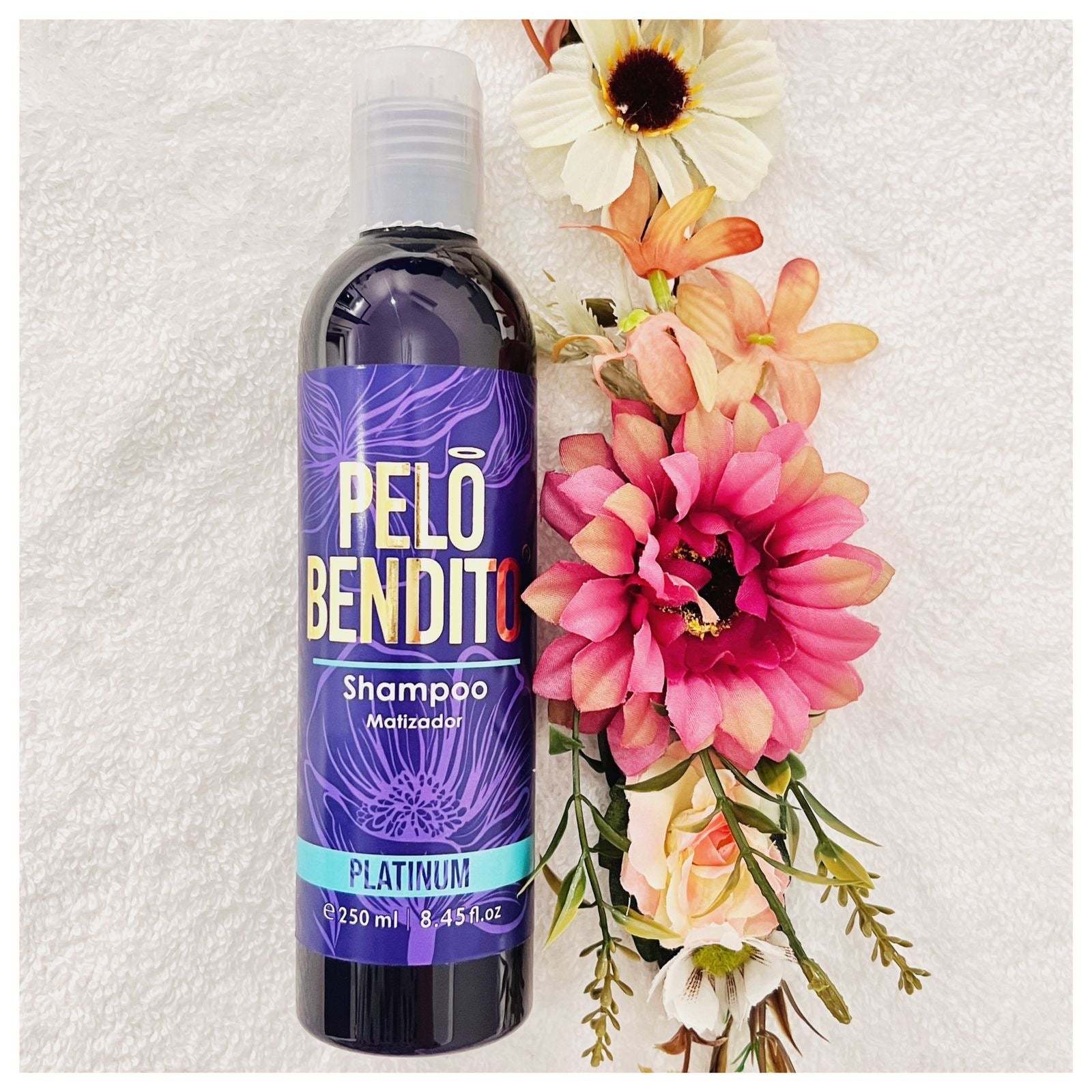 Shampoo Matizador - PELO BENDITO Platinum 250ml