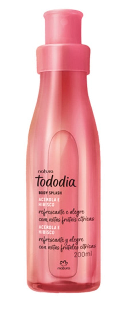 Body splash acerola y flor de jamaica - 200 ml - Tododia