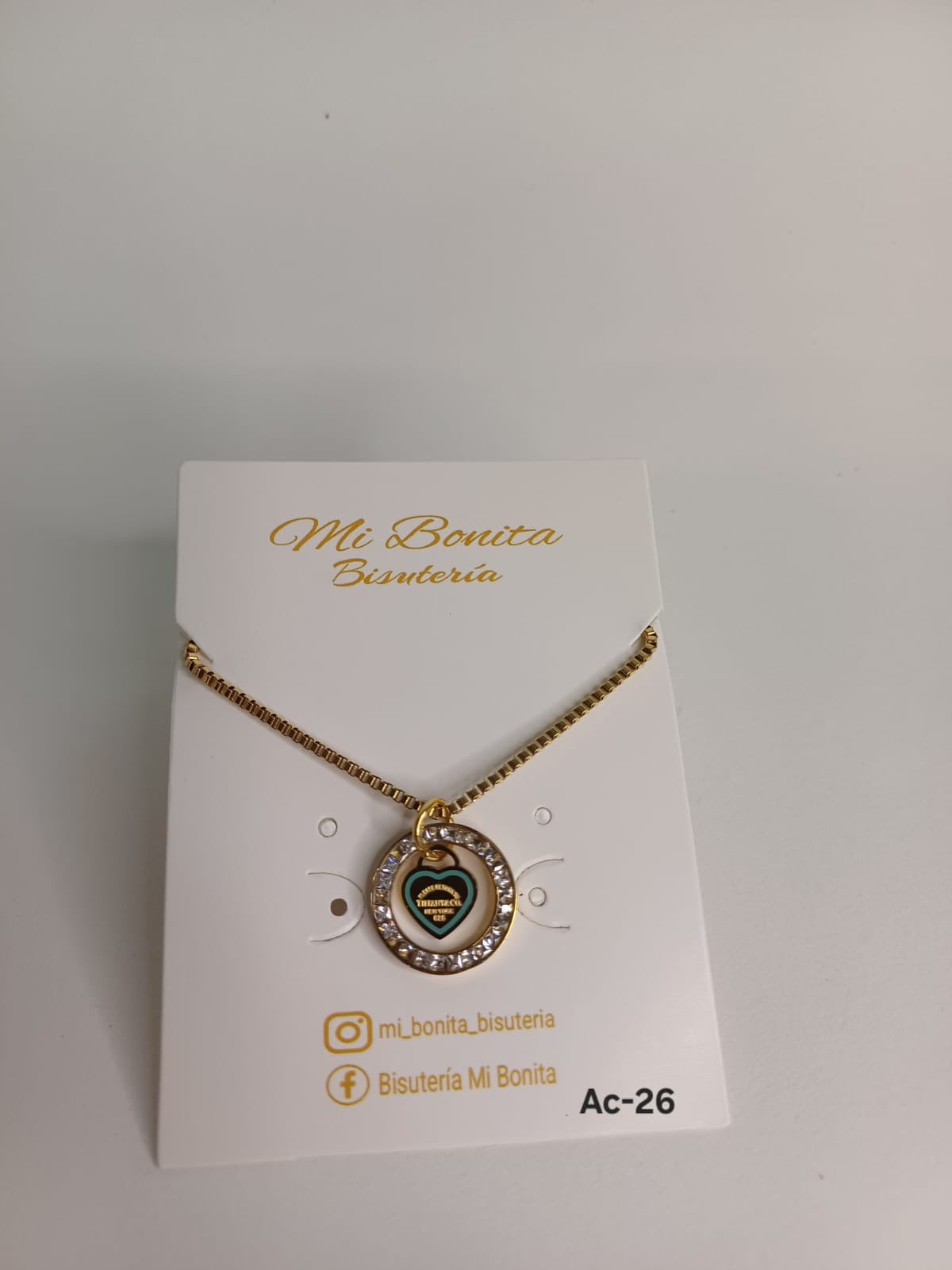 Ac-26 Collar en acero inoxidable.