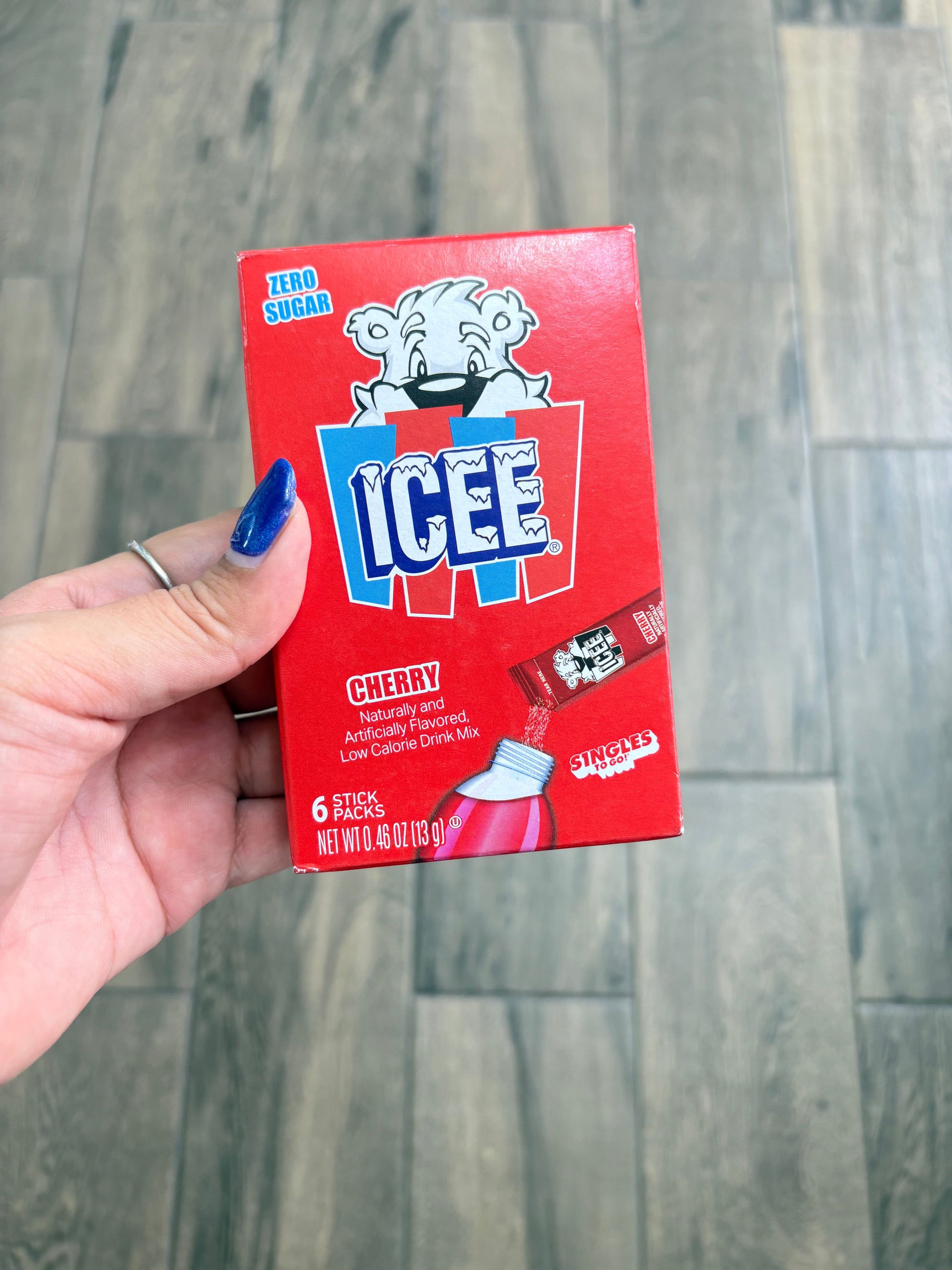 ICE ZERO SUGAR en polvo para preparar bebida