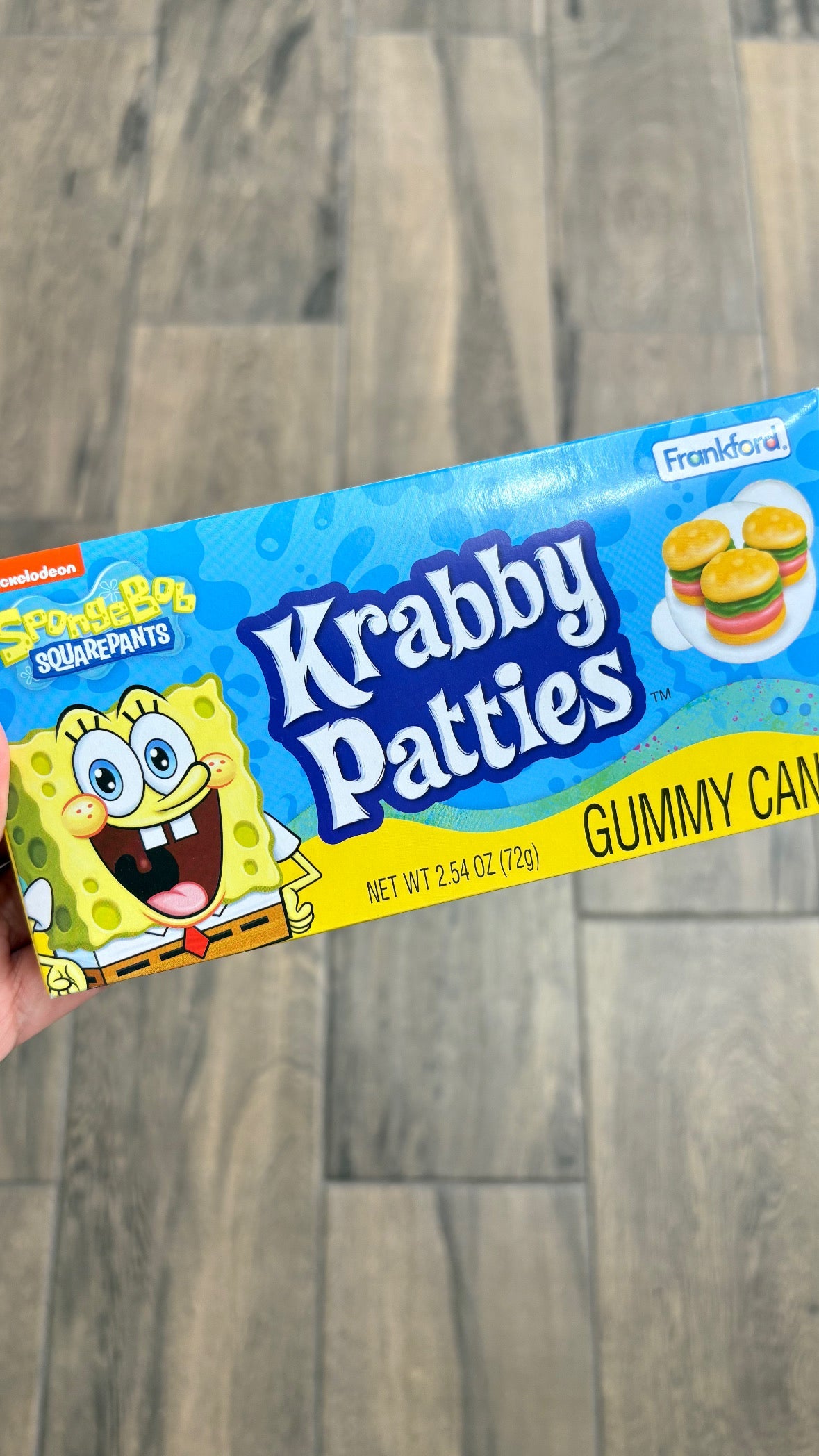 Krabby Patties Bob Esponja - presentación en caja