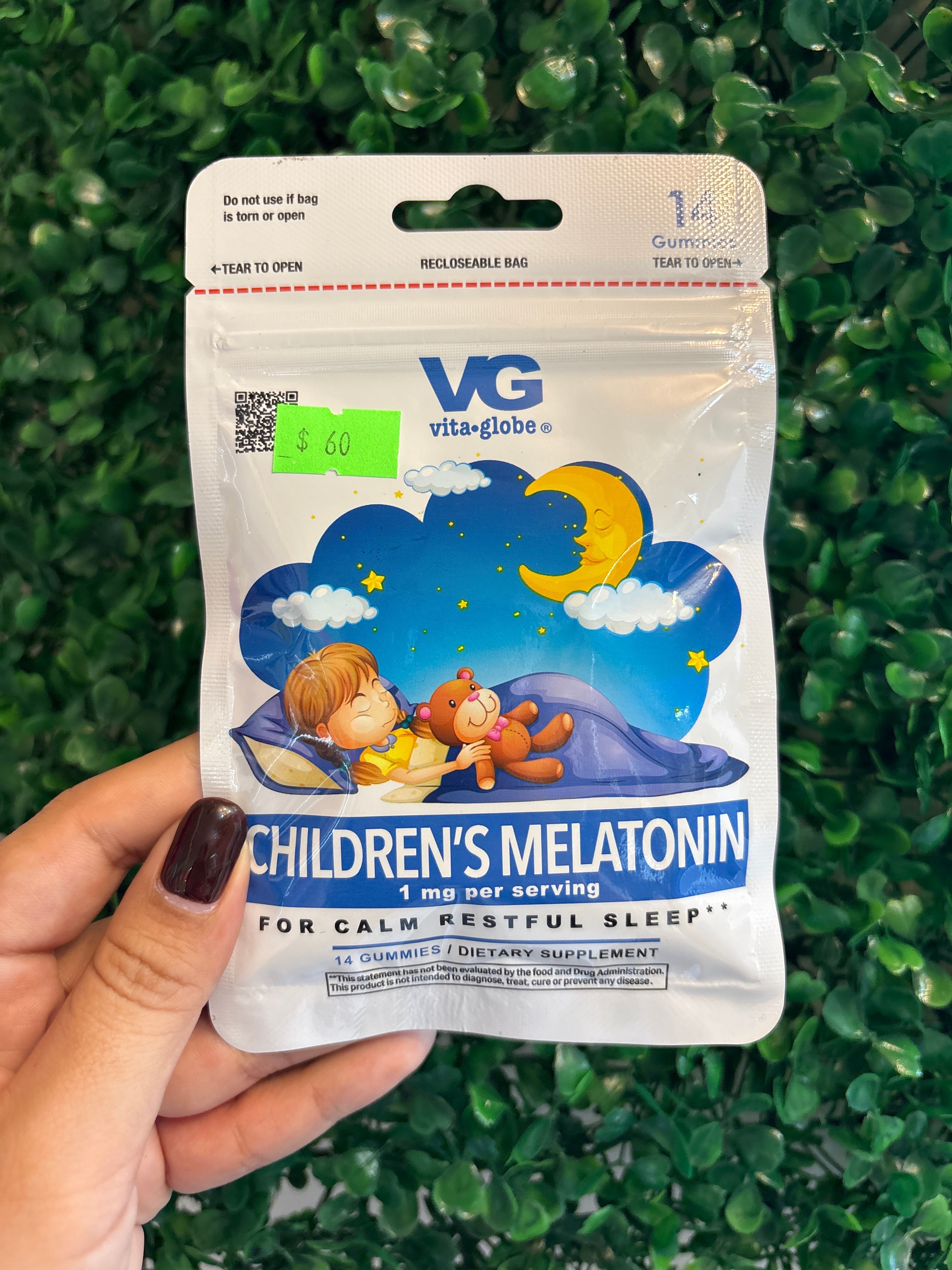 VG Gummies Melatonina Kids 1mg