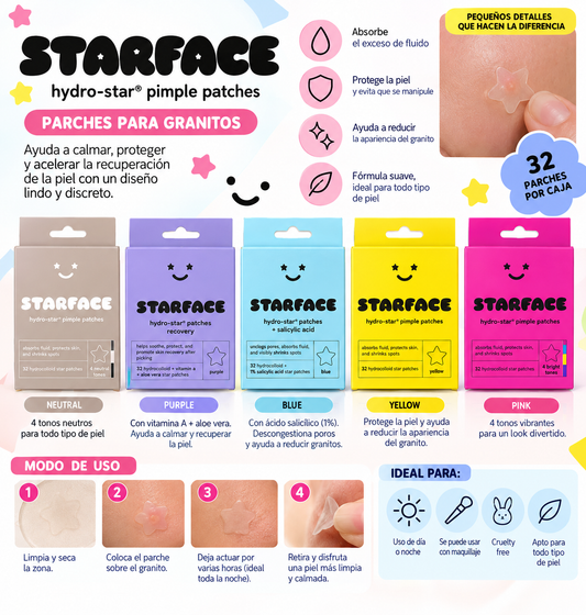 1515 Starface Parches anti acné