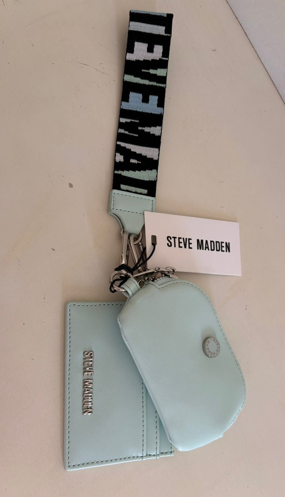 Monedero Steve Madden Con Tarjetero Y Muñequera