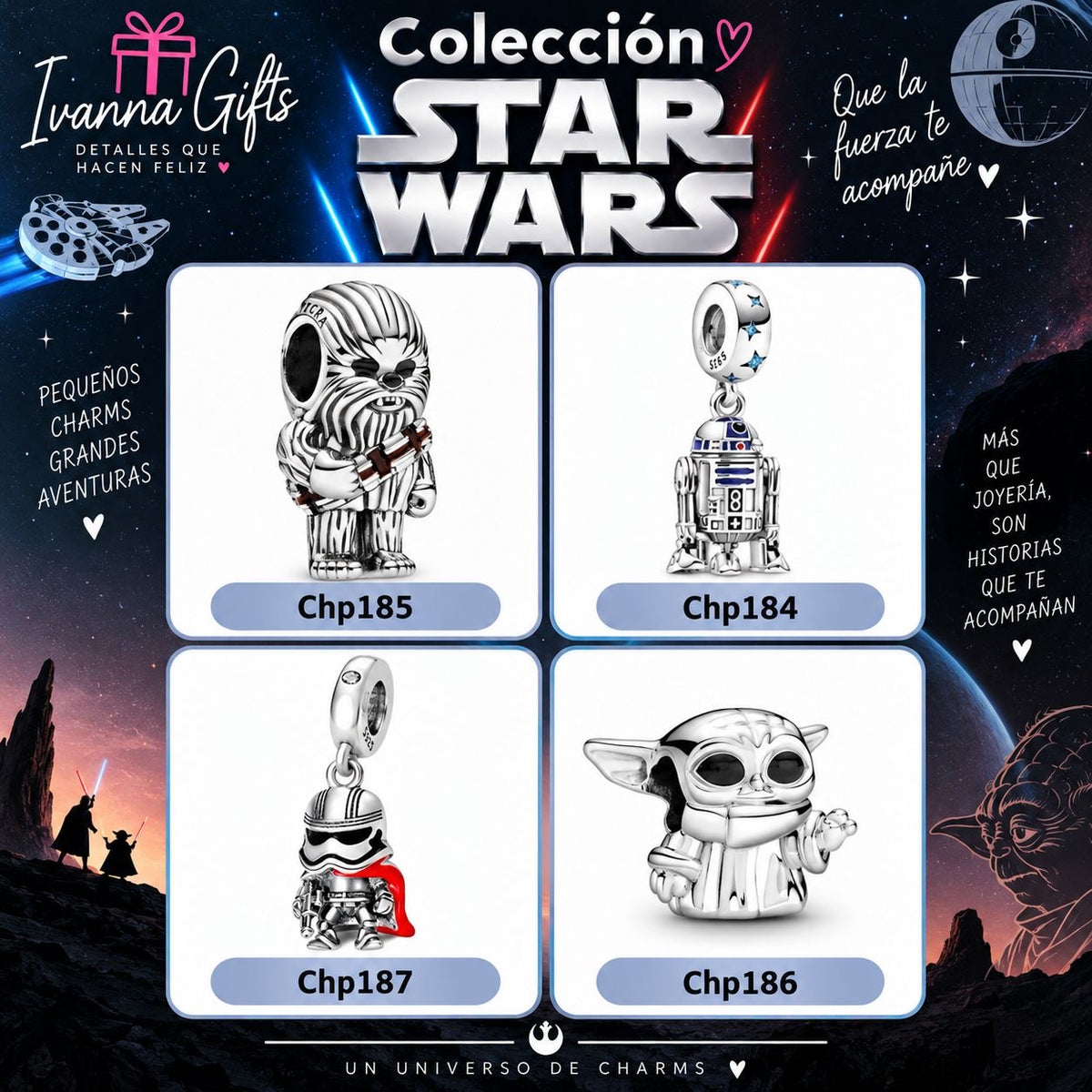 Charm Colección Star Wars.