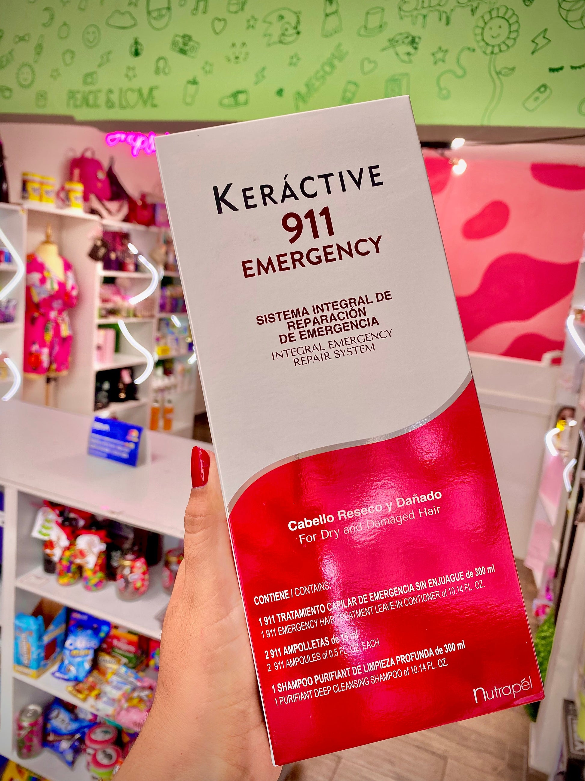Keractive 911 TRATAMIENTO REPARACIÓN DE EMERGENCIA 🆘