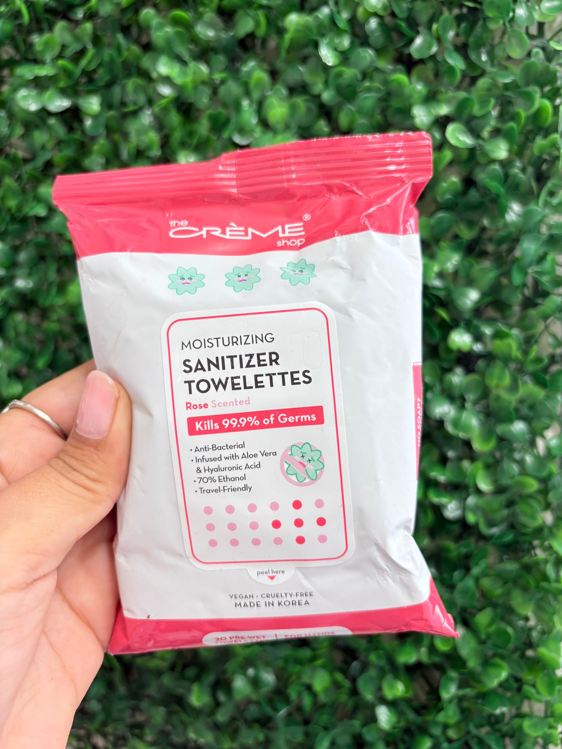 Toallitas sanitizantes by the créme shop