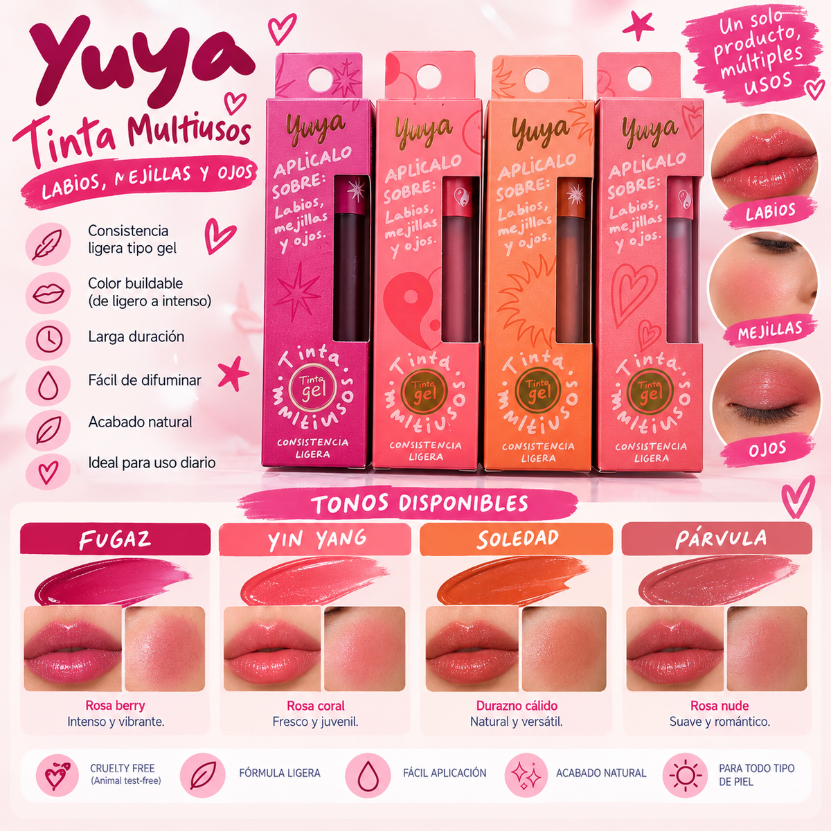 Tinta multiusos Yuya