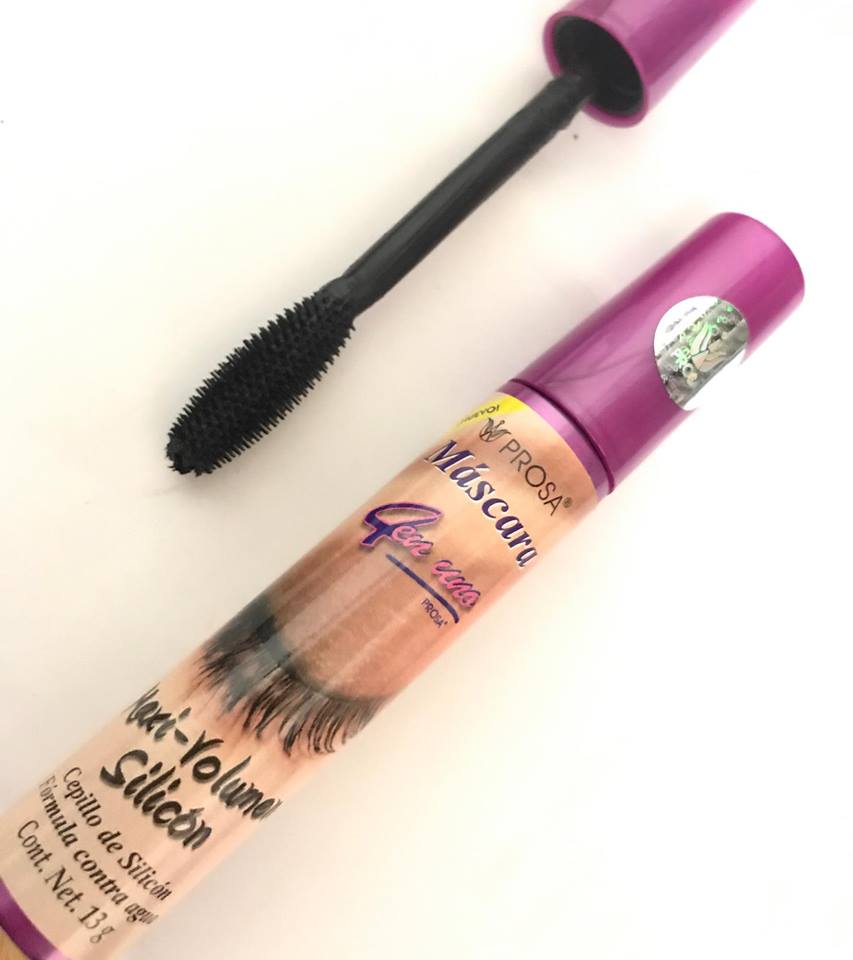 MASCARA " MAXI VOLUMEN SILICON MORADA " PROSA