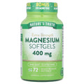 Magnesio, 400 mg, 72 cápsulas Nature's Truth