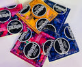 25085 Condones individuales  Sabores: Mango, Tutifruti, Maracuya  Y mora
