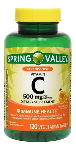 Vitamina C 500 mg con 120 Tabletas