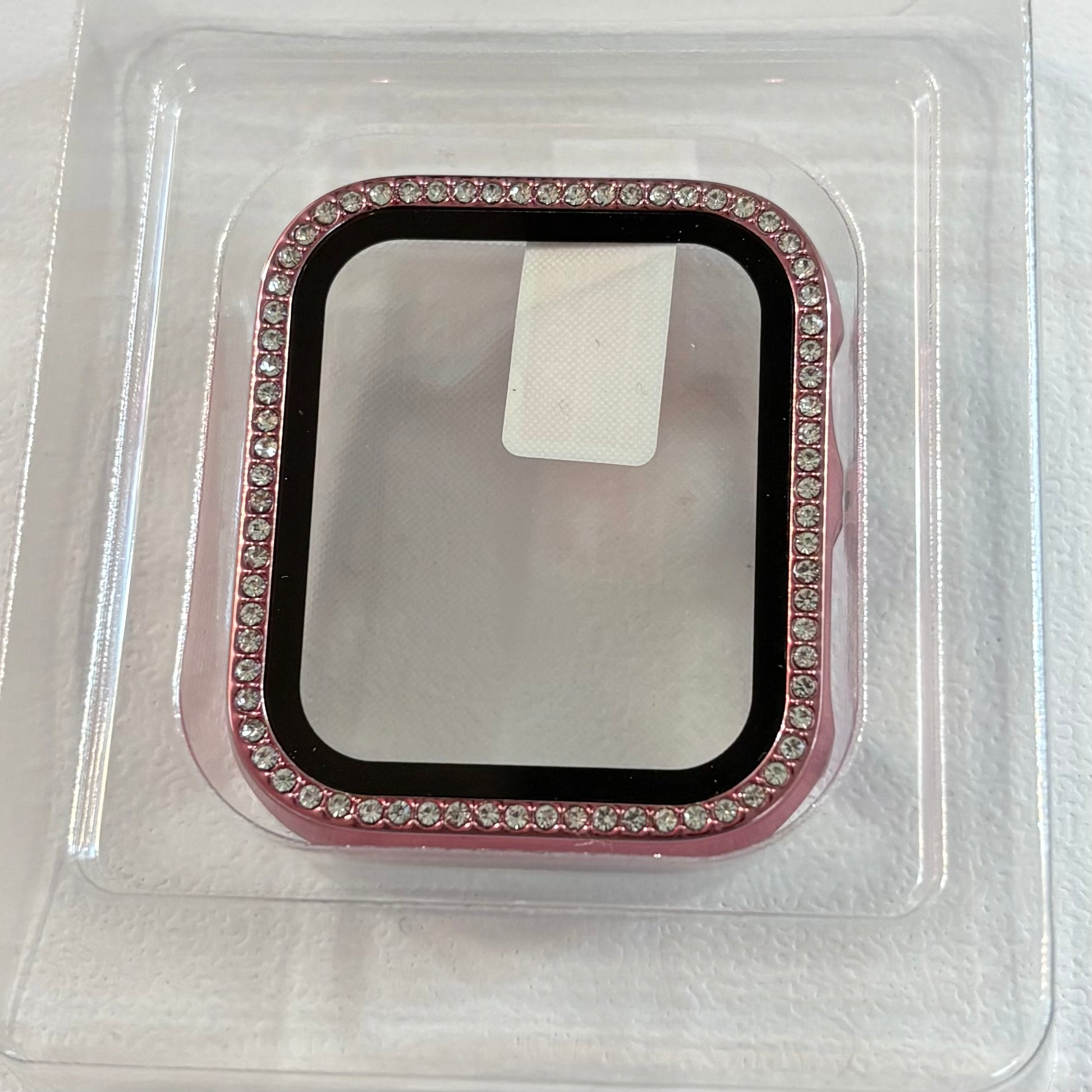 Protector para Apple Watch ⌚️ Rosa con brillos