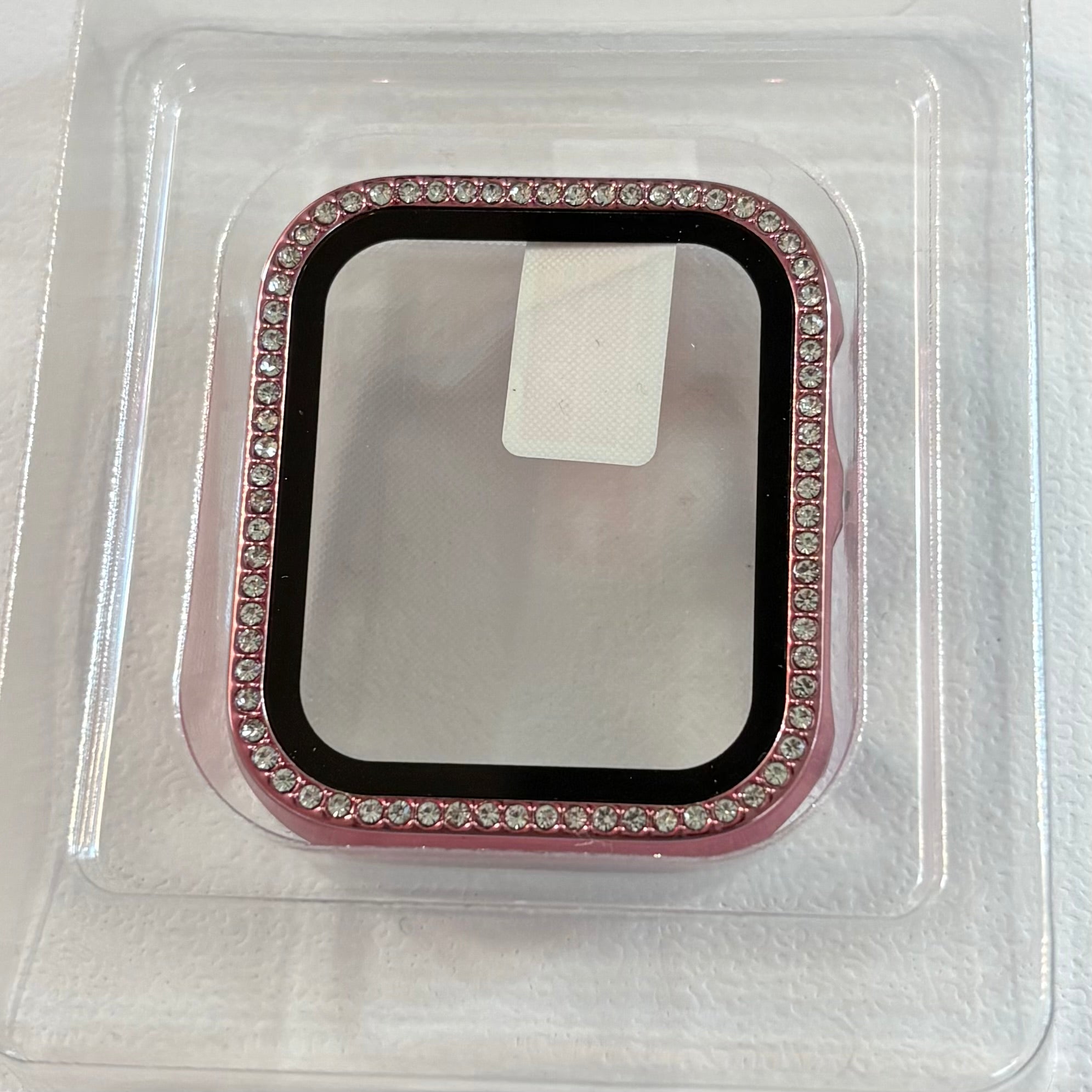 Protector para Apple Watch ⌚️ Rosa con brillos