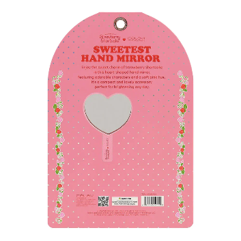 ESPEJO DE MANO CON FORMA DE CORAZÓN "STRAWBERRY SHORTCAKE"  SS45955 - CELAVI