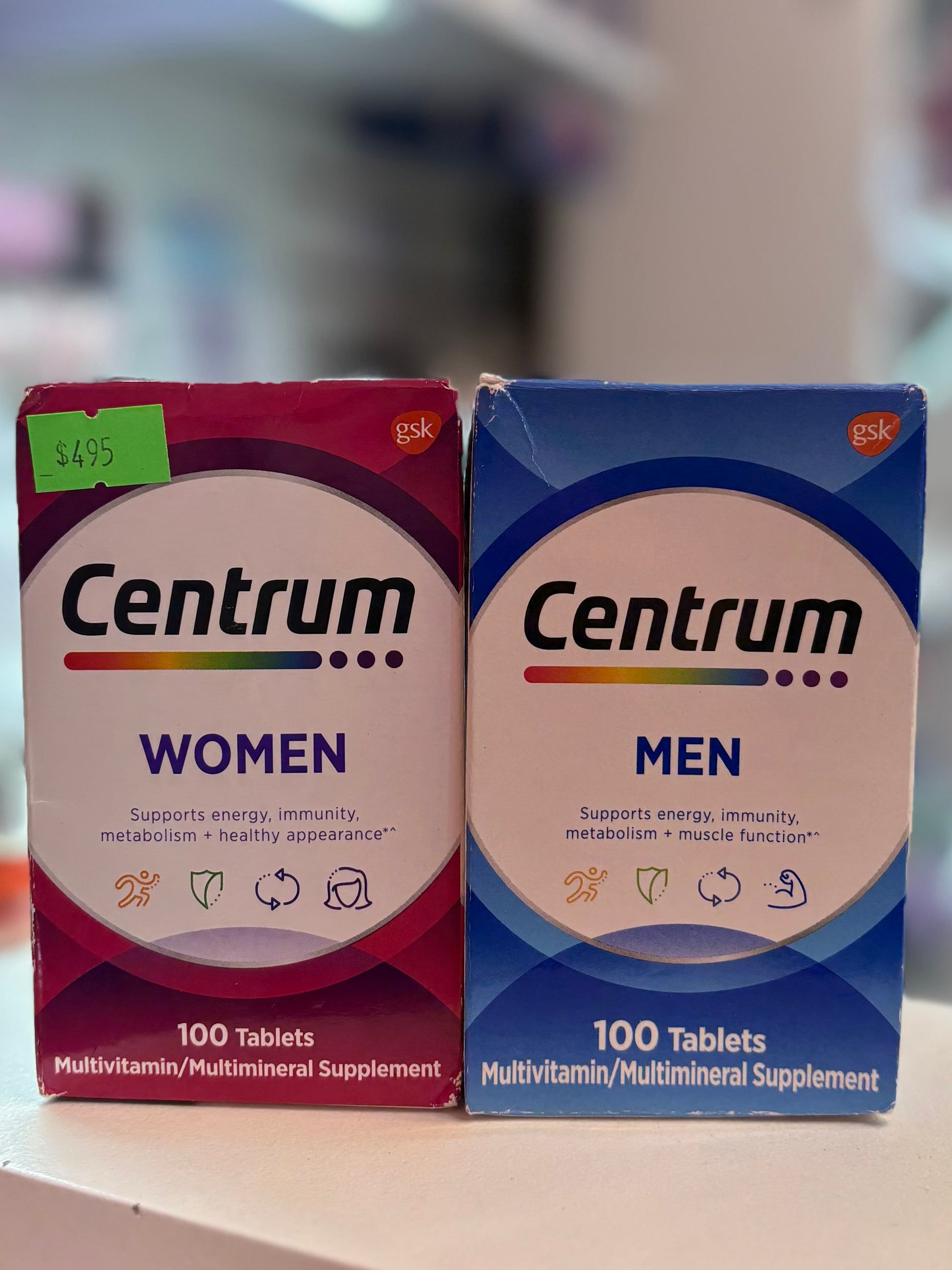 CENTRUM 100 Tabletas Multivitaminas
