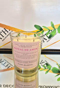 vela ritual de amor  Aroma flor blanca