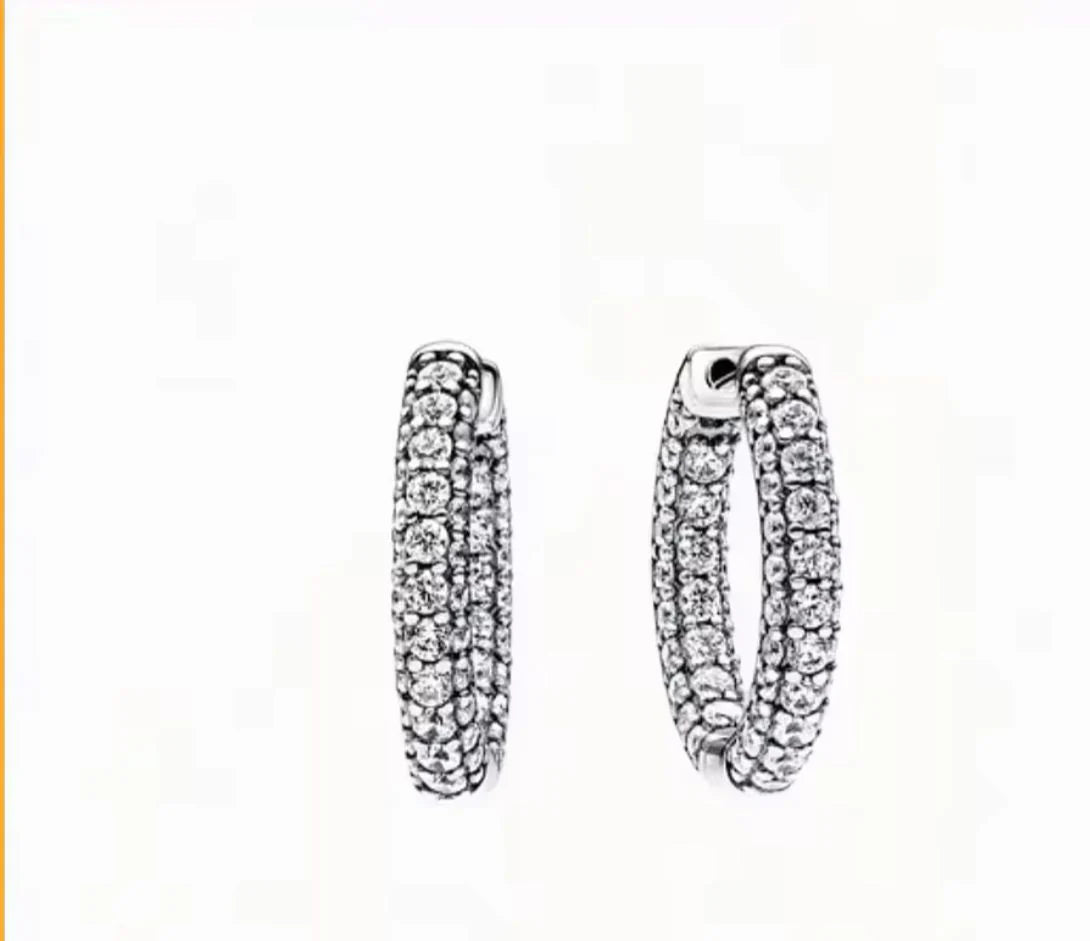 Aretes plata s925 incluye caja