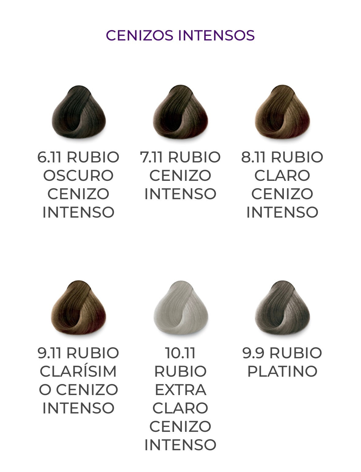 TINTE PERMANENTE KÜÜL * CENIZOS INTENSOS