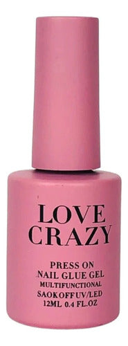 21008 Pegamento Para Uñas Press On Love Crazy Calidad Alta