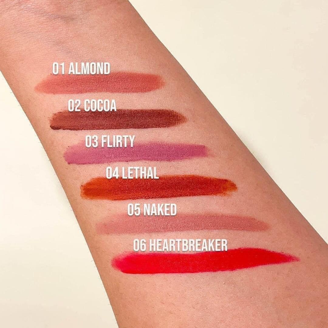 Labial Liquido Mousse Matte Italia Deluxe