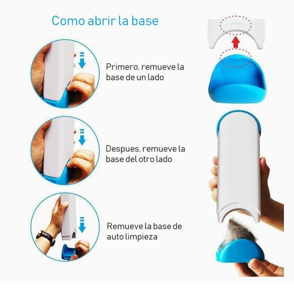 Quitapelusas mágico