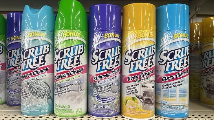 Limpiador Scrub Free en espuma