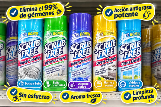 1459 Limpiador Scrub Free en espuma