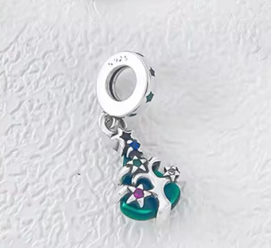 CHP140- Charm Pino de Navidad Verde.