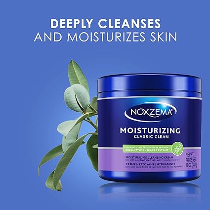 Crema limpiadora hidratante Noxzema Classic Clean para una piel suave e hidratada, 340 g. - B&B