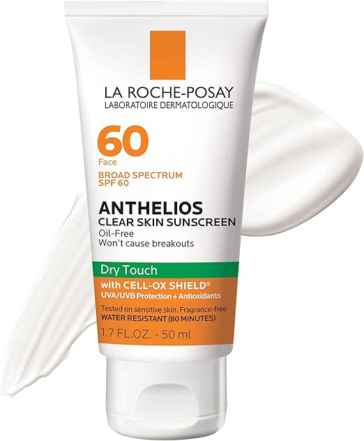 La Roche-Posay - Protector solar Anthelios Clear Skin SPF 60