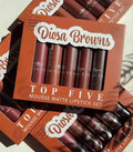 Mousse Matte Lipstick - Top Five Sets 🤍 Diosa Browns