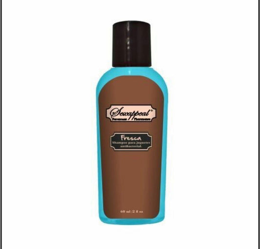 Shampoo para juguetes con feromonas.