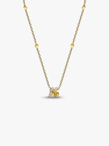 Collar Corazón estilo Pandora S925 Incluye caja y paño de limpieza.