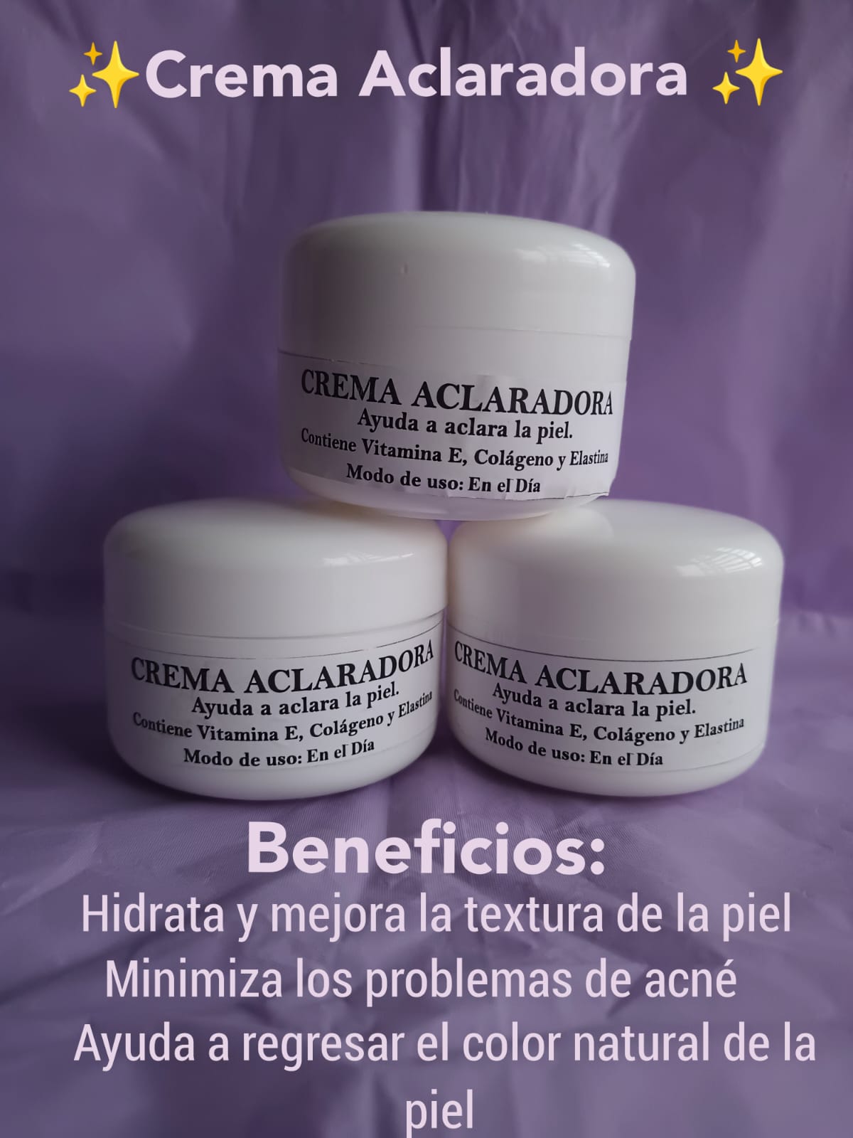 Crema aclaradora Mond Beauty - MON BEAUTY