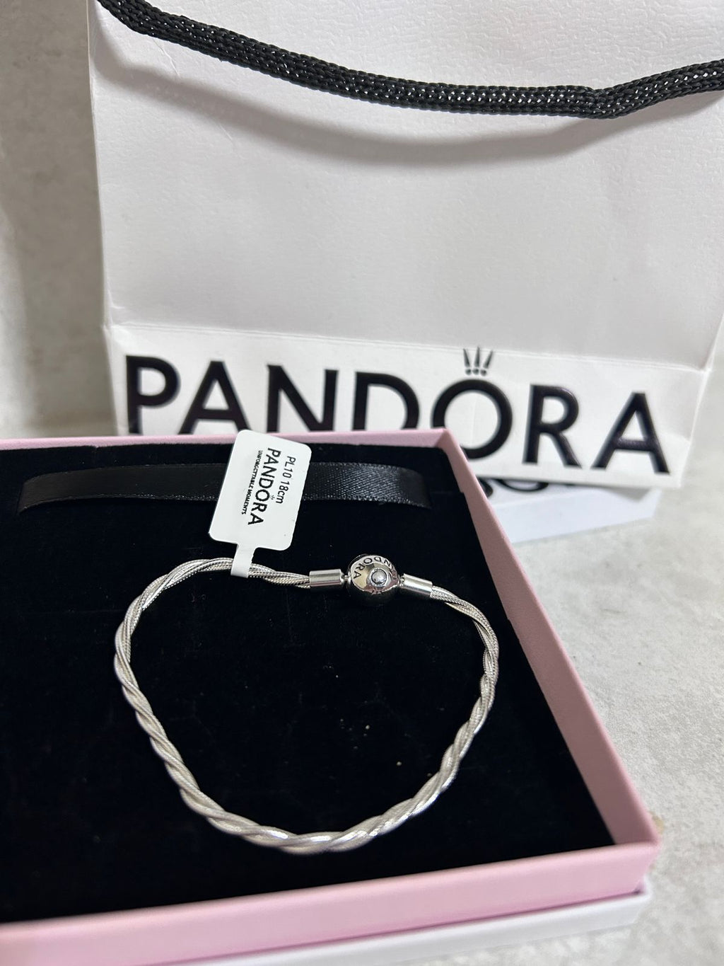 PL10 Brazalete estilo Pandora  Calidad Premium