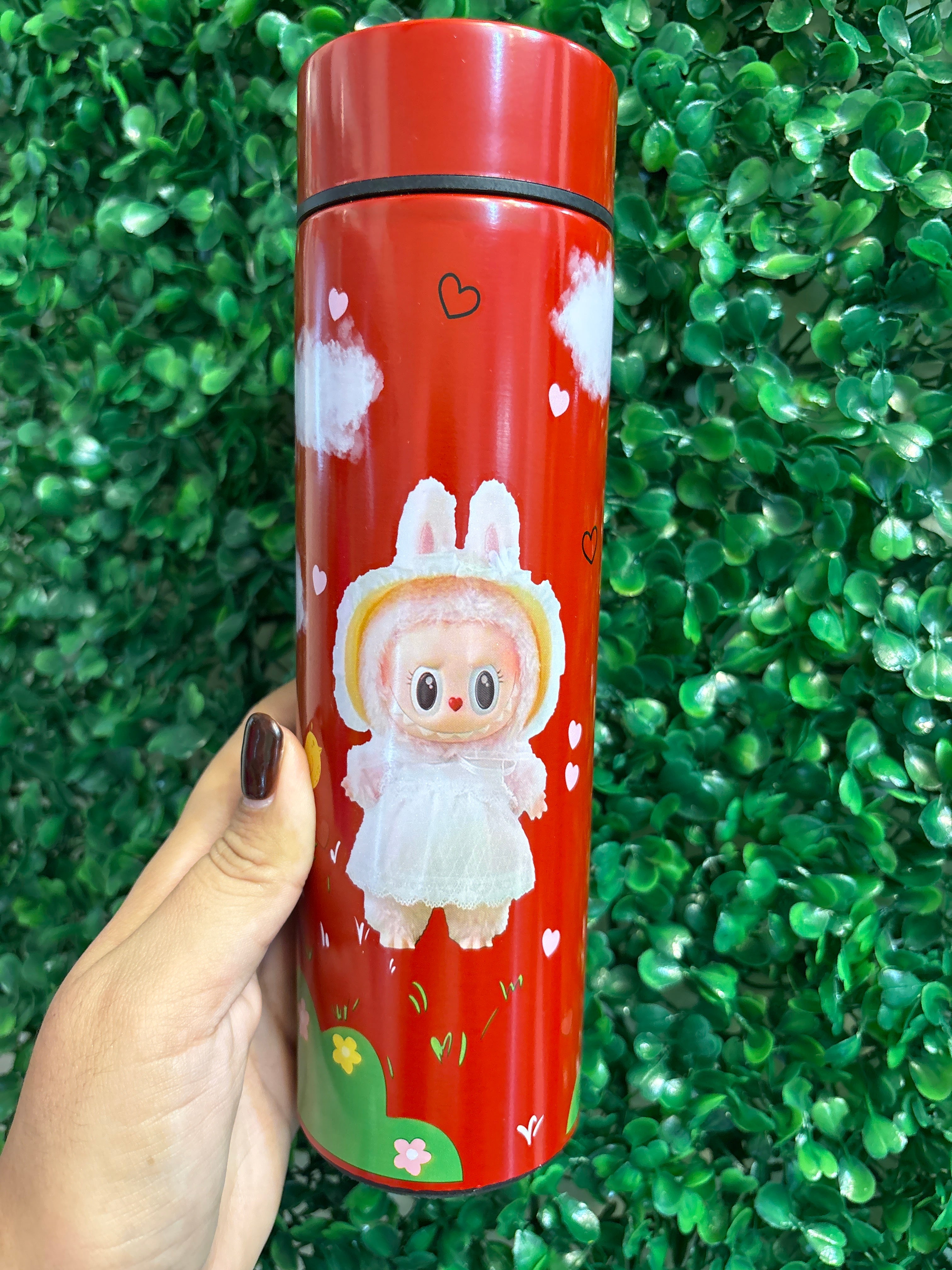 Termo Labubu con indicador led de temperatura