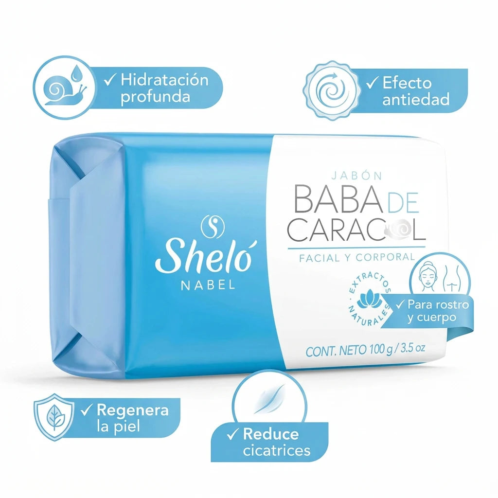 JABON BABA DE CARACOL  - SHELO NABEL