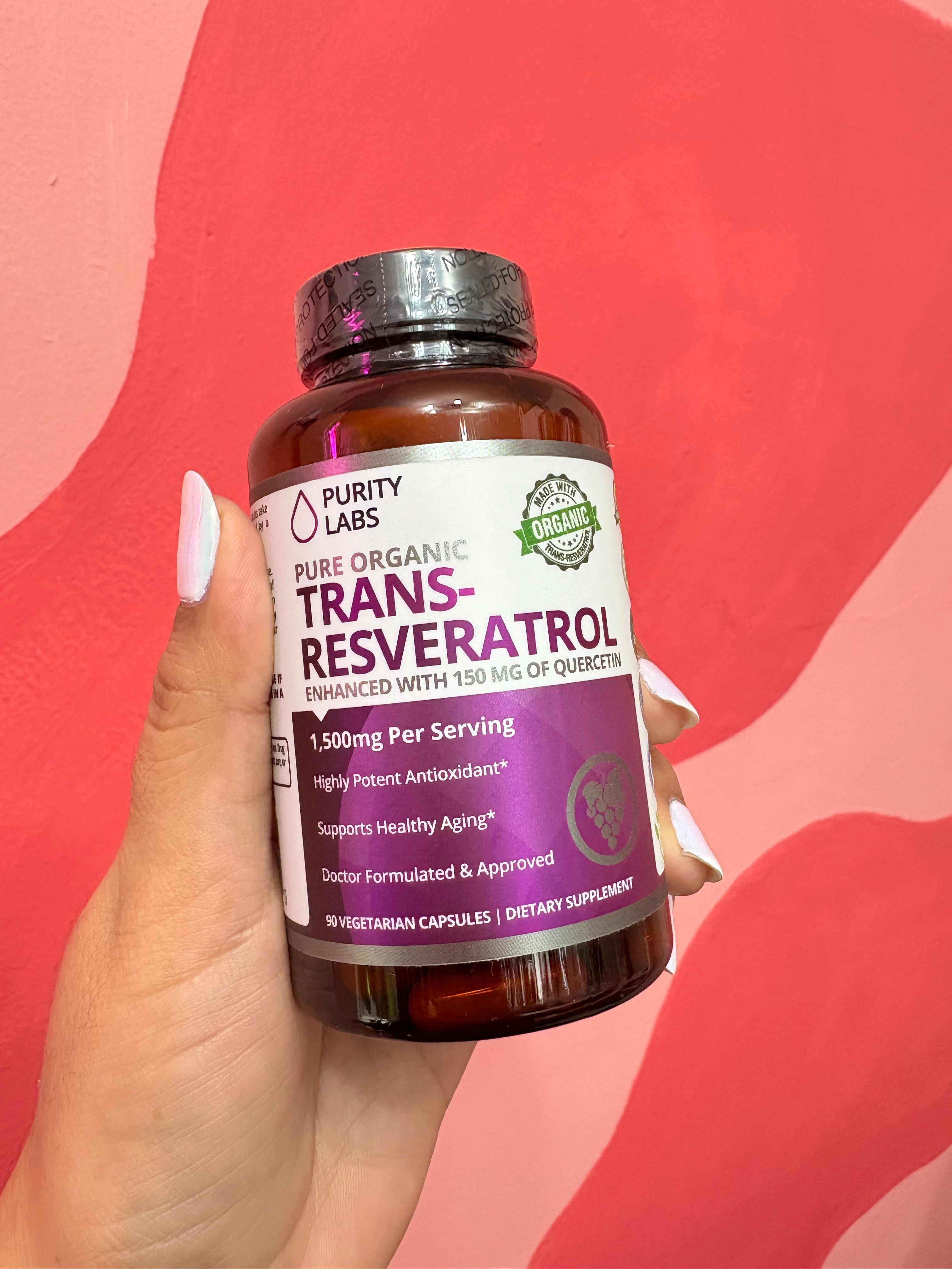 TRANS-RESVERATROL 1,500mg 90 Capsulas