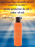 Aceite Protector del Color para el Cabello a con Extractos de argan y canelo a 98ml