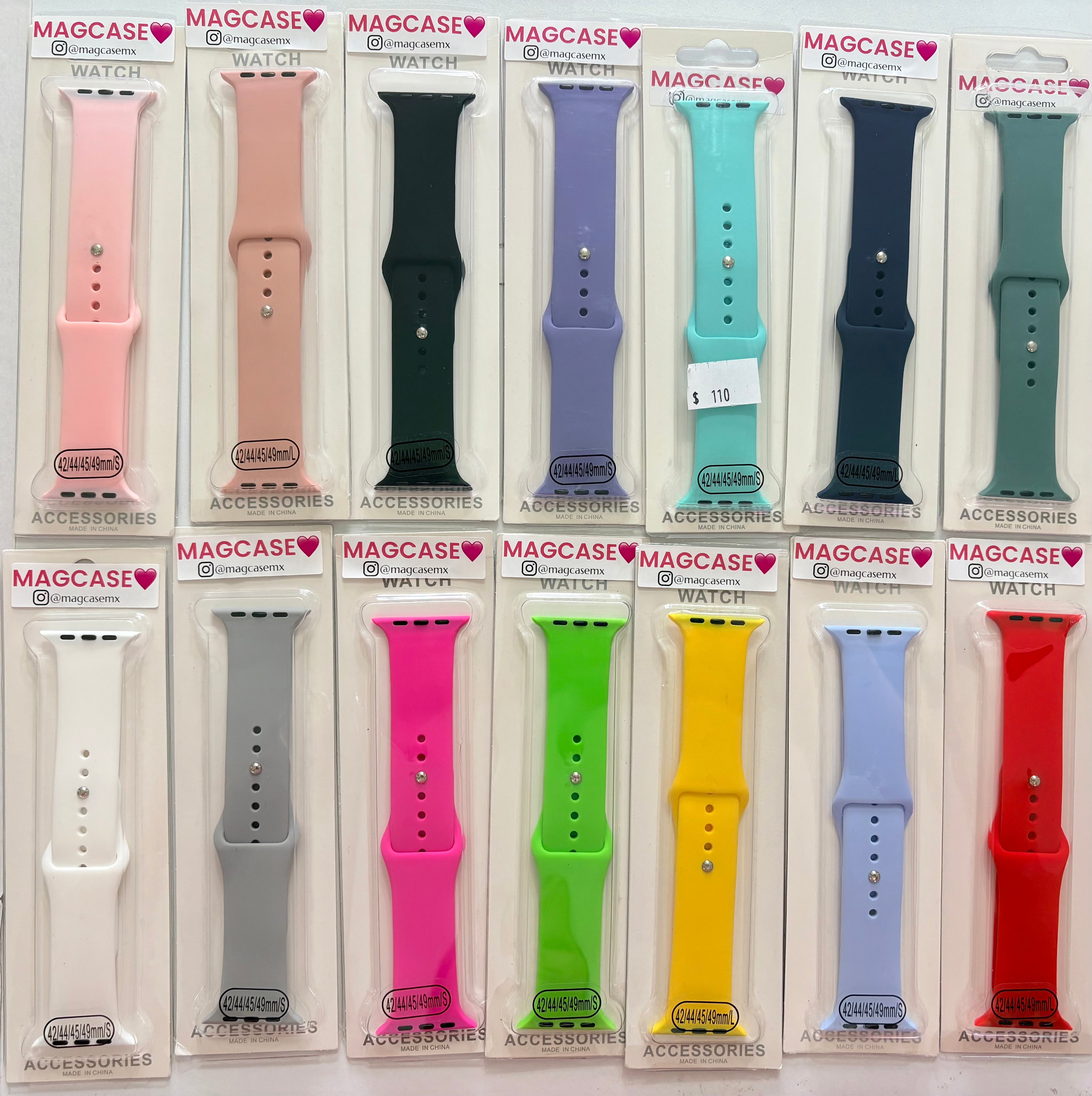 Correa Silicon Apple Watch ⌚️ 42mm / 44mm / 45mm / 46mm / 49mm