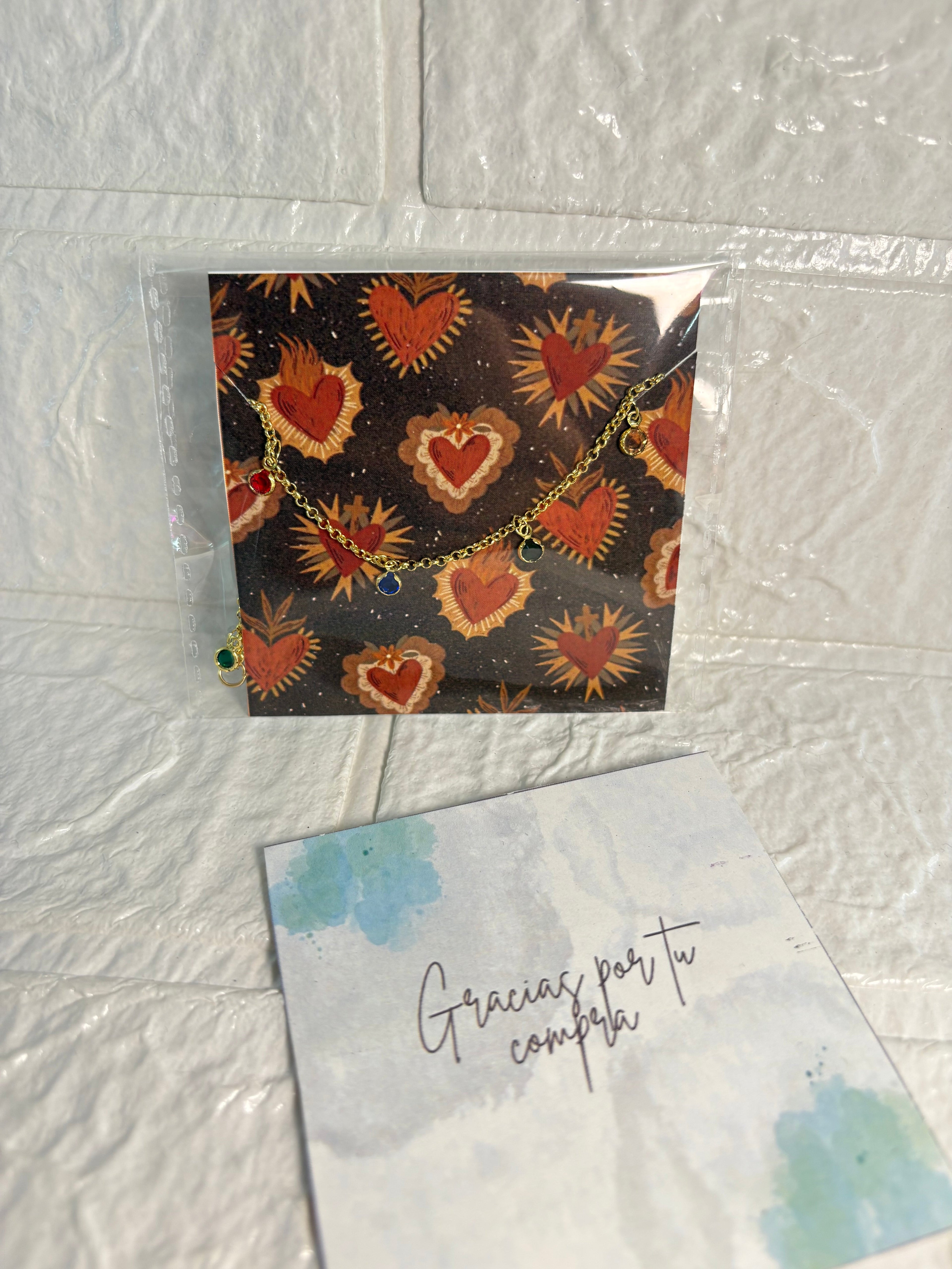 Pulsera en oro laminado